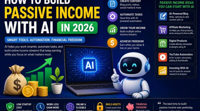 How to Build Passive Income With AI