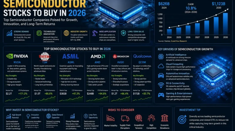 best semiconductor stocks to buy in 2026
