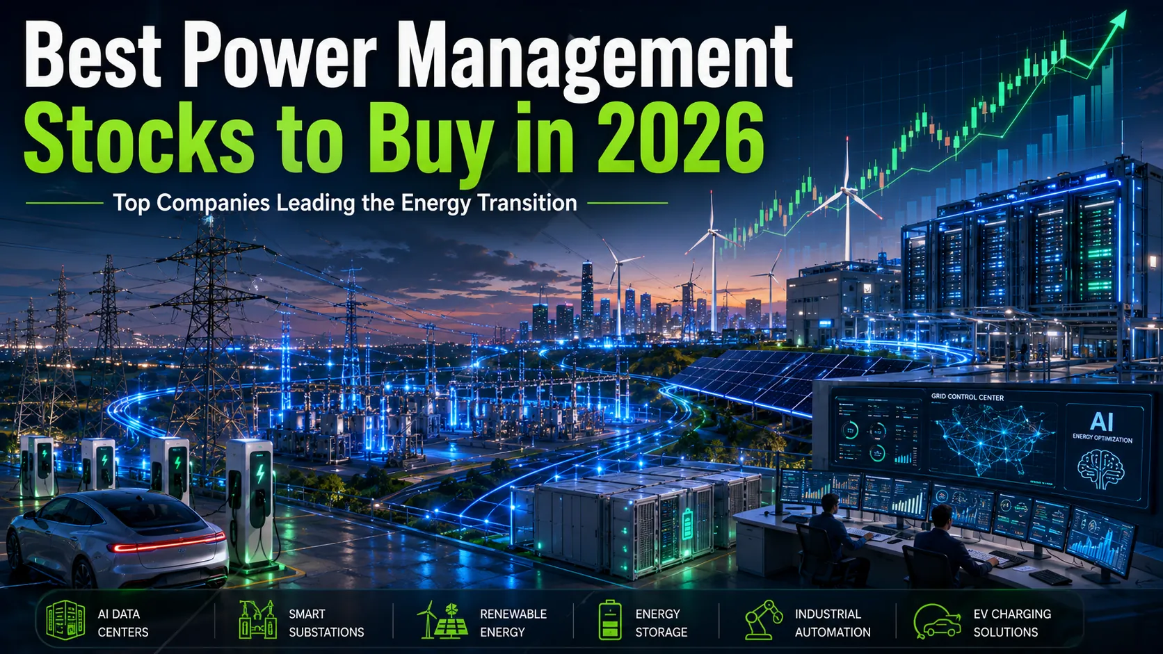 Best Power Management Stocks to Buy in 2026 (Top Companies Leading the Energy Transition)