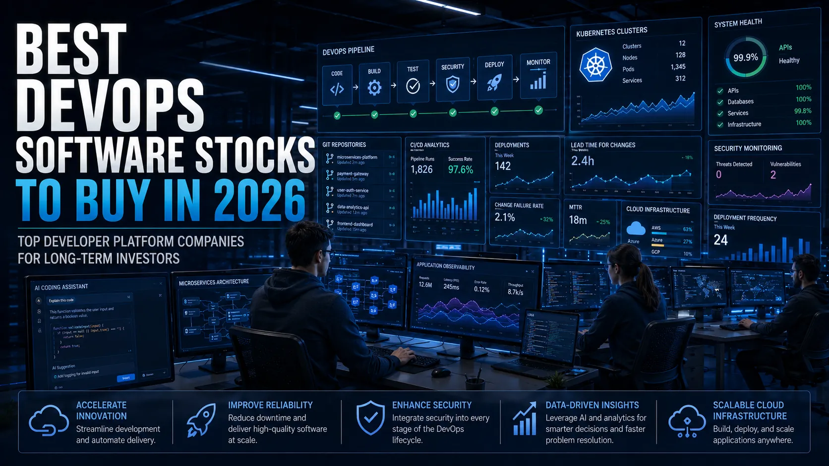 Best DevOps Software Stocks to Buy in 2026 (Top Developer Platforms)
